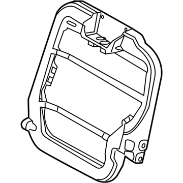 Ford BU5Z-96613A38-A Frame - Rear Seat Back Retainer