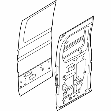 Ford EK4Z-6120124-N Door Assembly - Hinged Side Loading