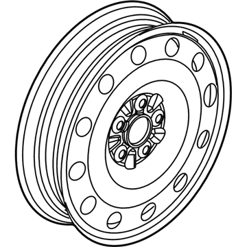 Ford DE9Z-1015-A Wheel Assembly