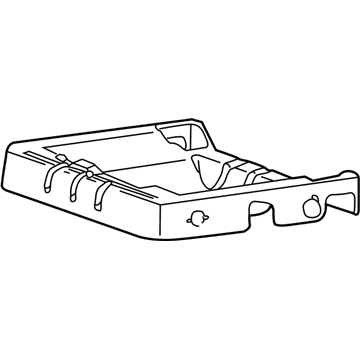 Ford F87Z-1063100-BA Frame And Spring - Front