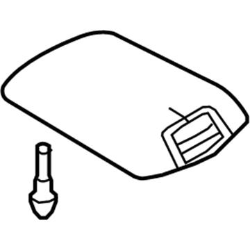 Lincoln AE9Z-7406024-BA Door Assembly - Glove Compartment