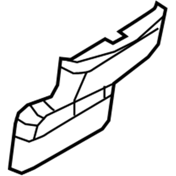 Lincoln AE9Z-74045E24-AA Panel - Glove Compartment Front