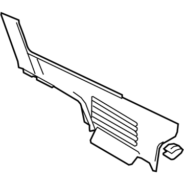 Lincoln AE9Z-7404608-CB Panel - Instrument