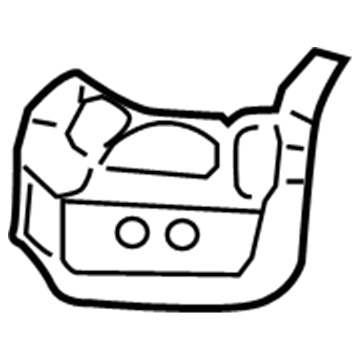Lincoln 6E5Z-54101A72-A Gusset