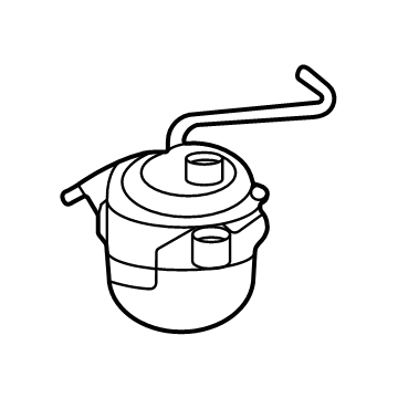 Ford 8C2Z-8A080-C Tank Assembly - Radiator Overflow