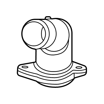 Ford AL3Z-8592-A Connection Water Outlet
