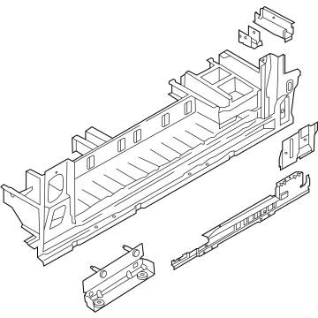 Ford NK4Z-6120040-A Step Assembly