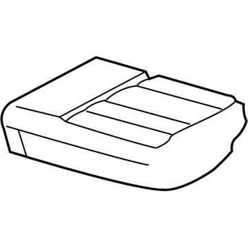 Ford YL8Z7863840BA Pad - Rear Seat Cushion