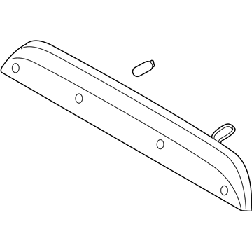 Ford KB3Z-13A613-A Lamp Assembly - Rear - High Mounted
