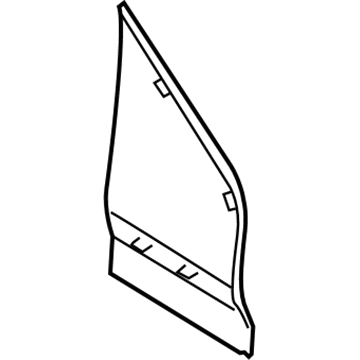 Ford Fuel Door - CK4Z-61405A26-B