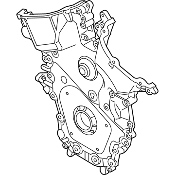 Ford 7T4Z-6019-C Cover - Cylinder Front