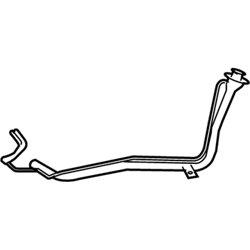 Mercury 8G1Z-9B178-A Pipe - Fuel Filler