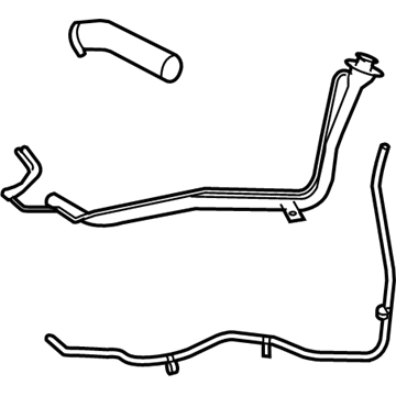 Mercury 8G1Z-9034-A Pipe - Fuel Filler