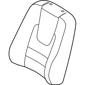 Ford BE5Z-5464416-CA Cover Assembly - Seat Back