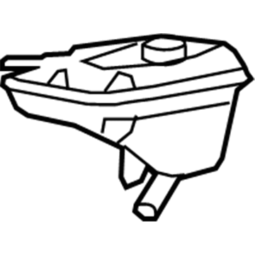 Ford 4R3Z-8A080-AA Tank Assembly - Radiator Overflow