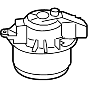 Ford BK3Z-19805-C Fan And Motor Assembly