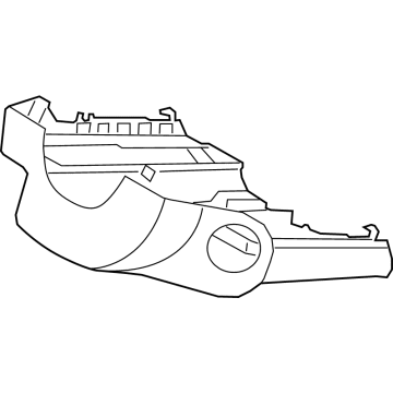 Ford LJ6Z-3530-BB Shroud Assembly - Steering Column