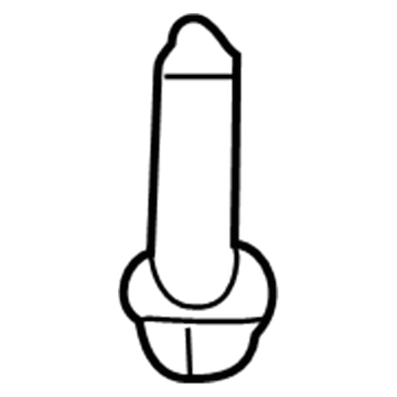 -N806155-S437 Ford Tube Screw Illustration 1 of 1