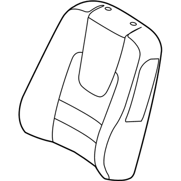 Ford BE5Z-5464417-AA Cover Assembly - Seat Back