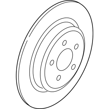 Lincoln KS7Z-2C026-A Rotor Assembly - Brake