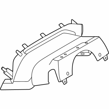 Lincoln R2TZ-3530-BD Upper Column Cover