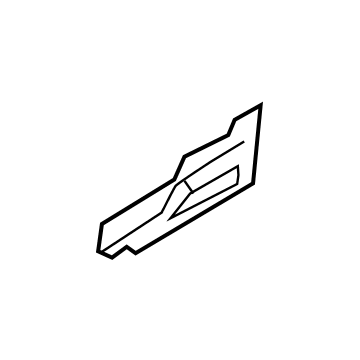 Ford DG9Z-54113A98-B Bracket - Rear Floor Panel
