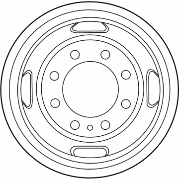 Ford HC3Z-1015-A Wheel Assembly