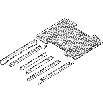 Ford HC3Z-9811215-A Pan Assembly - Floor