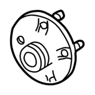 Mercury 3F1Z-1104-AA Hub Assembly - Wheel