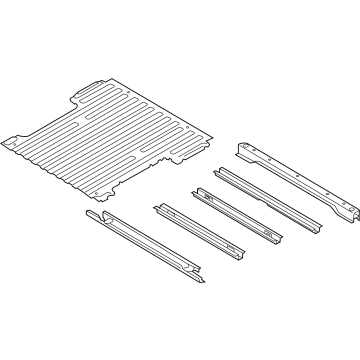 Ford HC3Z-9811215-A Pan Assembly - Floor