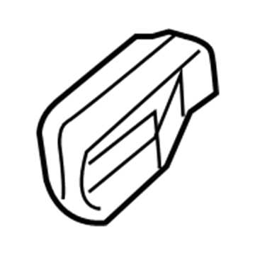 Ford 2U5Z-54280B62-AA Air Vent, Rear Outer 2U5Z-54280B62-AA Ford Air Vent, Rear Outer Illustration 1 of 1
