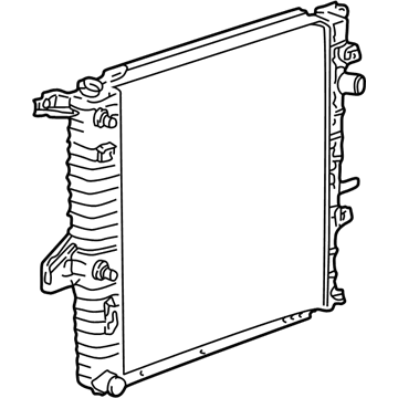 Ford XL2Z-8005-DA Radiator Assembly