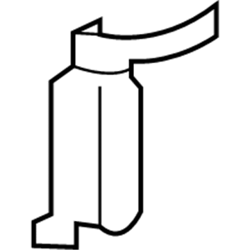 Ford HC3Z-17754-A Bracket - Bumper Mounting