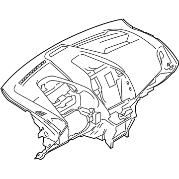 Ford KT1Z-6104320-AJ Panel - Instrument
