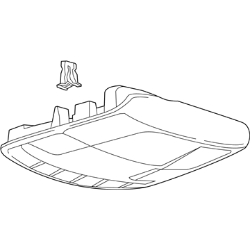 Ford KS7Z-54519A70-PC Console Assembly - Overhead