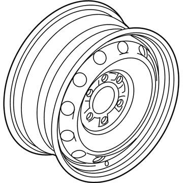 Ford 2L7Z-1015-BA Wheel Assembly