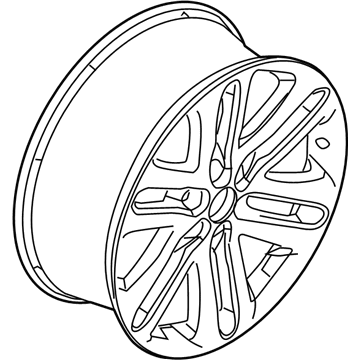 Ford DL3Z-1007-C Wheel Assembly