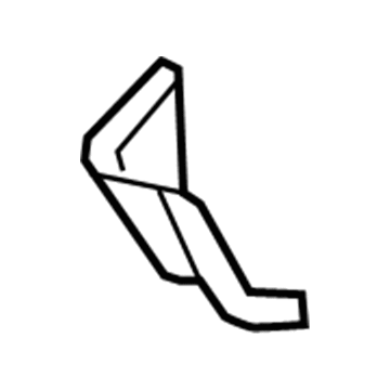 Ford 7L1Z-7804338-AA Side Panel, Charcoal, Driver Side 7L1Z-7804338-AA Ford Side Panel, Charcoal, Driver Side Illustration 1 of 1