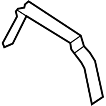 7L1Z-78042C74-A Ford Reinforcement Beam Lower Bracket, Passenger Side Illustration 1 of 1