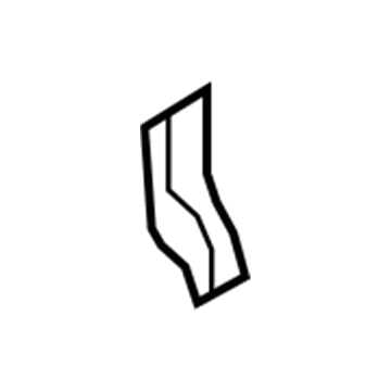 7L1Z-78045B00-A Ford Reinforcement Beam Lower Bracket, Driver Side Illustration 1 of 1