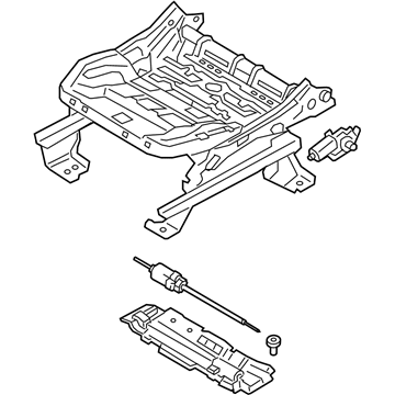 Ford LJ6Z-9961711-E Track Assembly - Seat