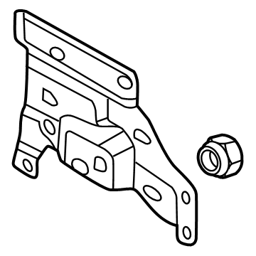 Ford ML3Z-17B984-B Plate - Bumper Mounting