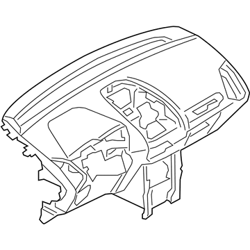 Ford GN1Z-7404320-AE Panel - Instrument