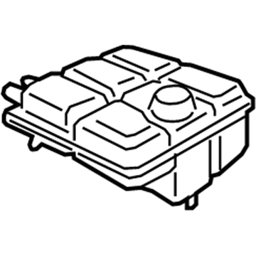 Ford CV6Z-8A080-A Tank Assembly - Radiator Overflow