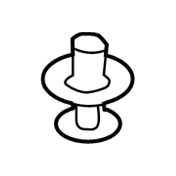 Ford -W711712-S300 Rivet - Plastic