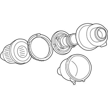 Ford GU2Z-9600-A Cleaner Assembly - Air