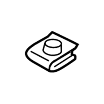 Ford -W520802-S439 Nut - Spring