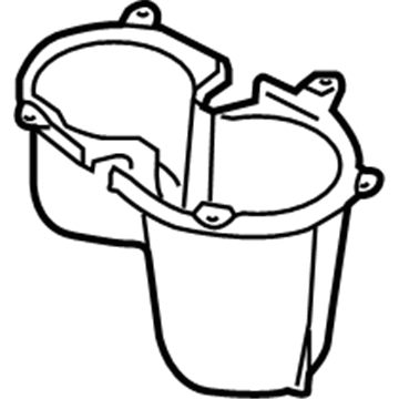 Ford 5R3Z-7813562-AAA Insert Assembly - Console