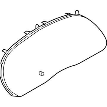 Ford 4L5Z-10887-AA Glass - Instrument Cluster