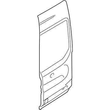 Ford CK4Z-6140010-AA Door Assembly - Rear
